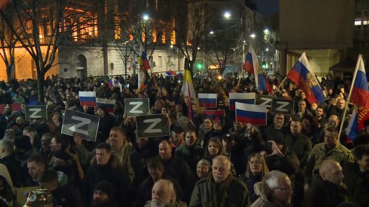 «Русофобия в Сербии — это статистическая ошибка». В Белграде прошла акция в поддержку России