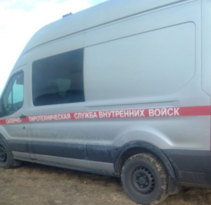 В Солигорском районе саперы обезвредили снаряд со взрывателем