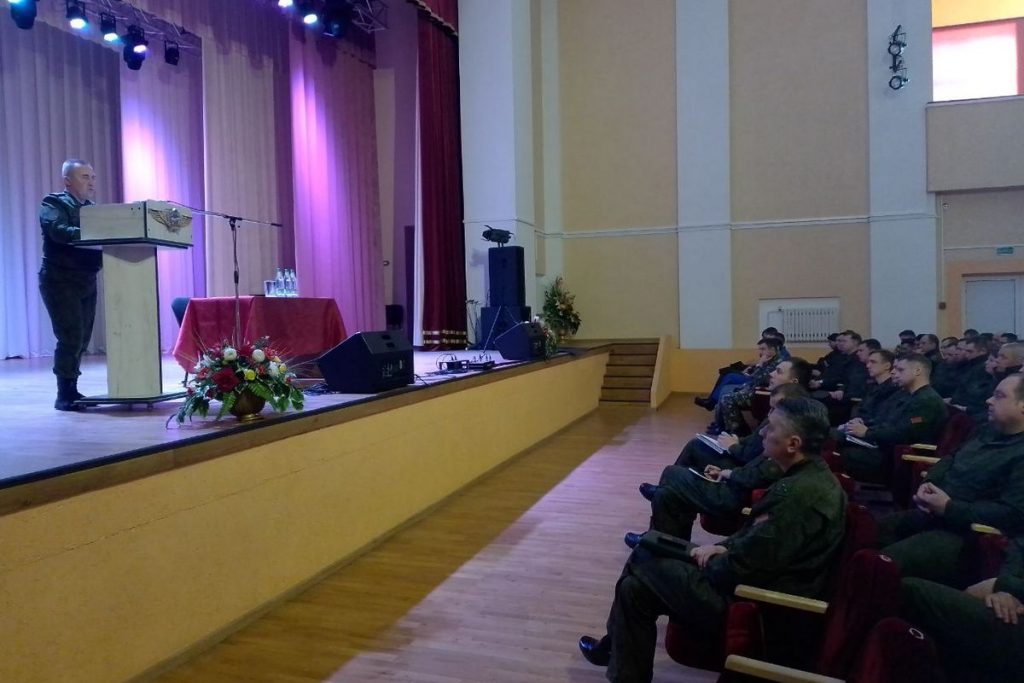 О ценности исторической памяти Касинский рассказал военнослужащим в Мачулищах