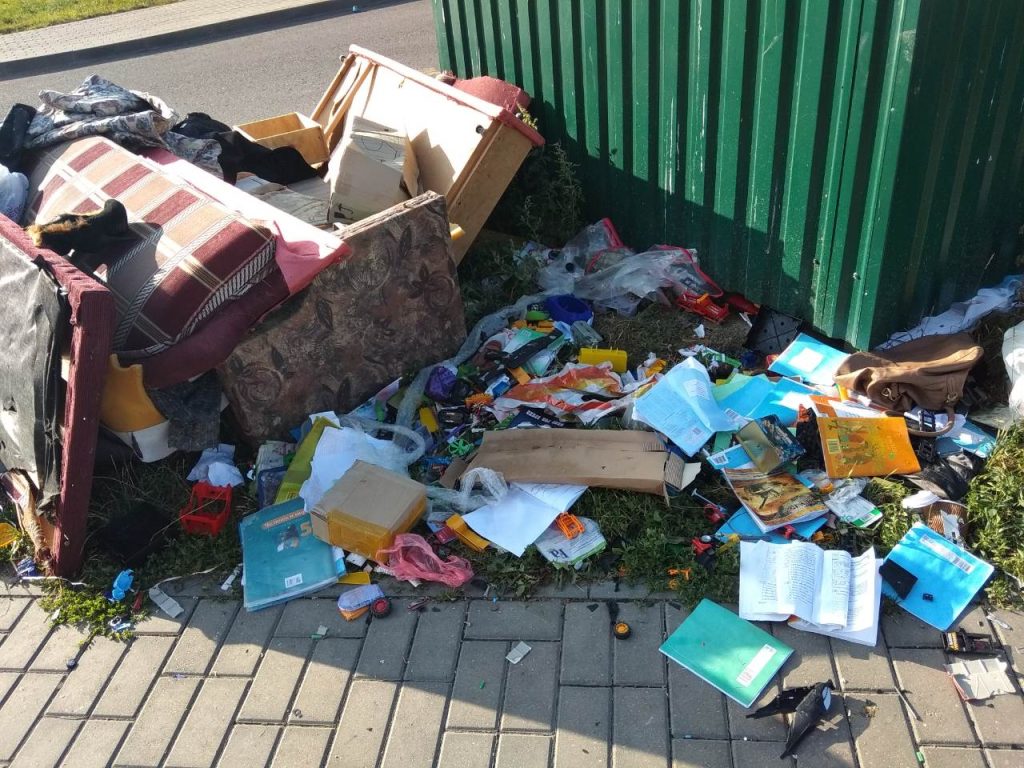 Стихийные свалки — беда Мачулищей. С проблемой жители обратились на прямую линию облисполкома