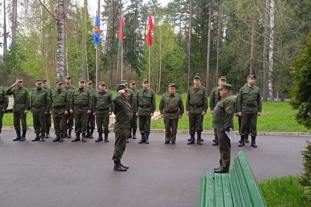 Плановый учебный сбор военнообязанных запаса проходит в Минском районе