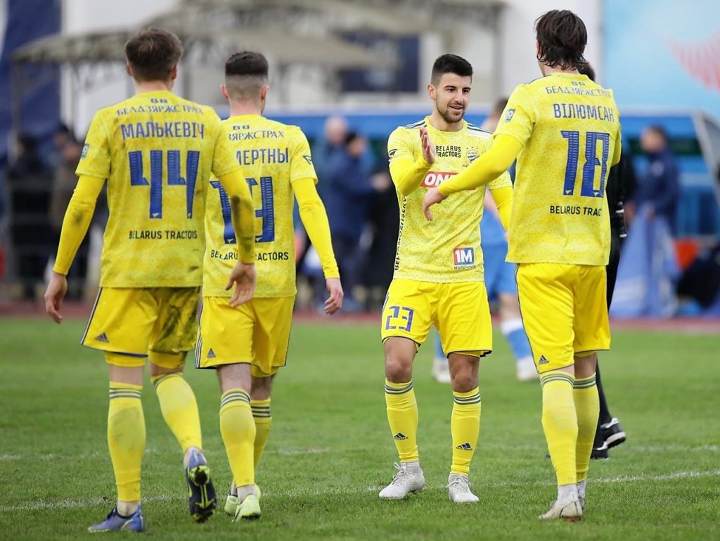 БАТЭ в Борисове одержал волевую победу над «Витебском» со счетом 2:1