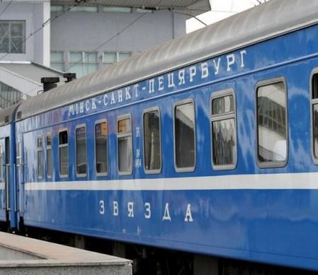 БЖД назначила дополнительный поезд по маршруту Минск – Санкт-Петербург – Минск