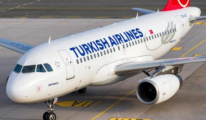Turkish Airlines не будет временно летать в Беларусь и Россию