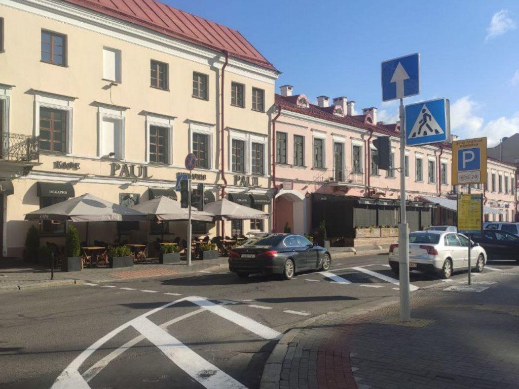 На улице Интернациональной в Минске ввели одностороннее движение