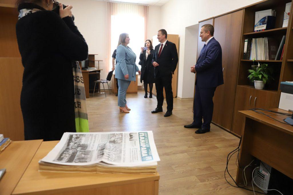 Редакция газеты «Березинская панорама»