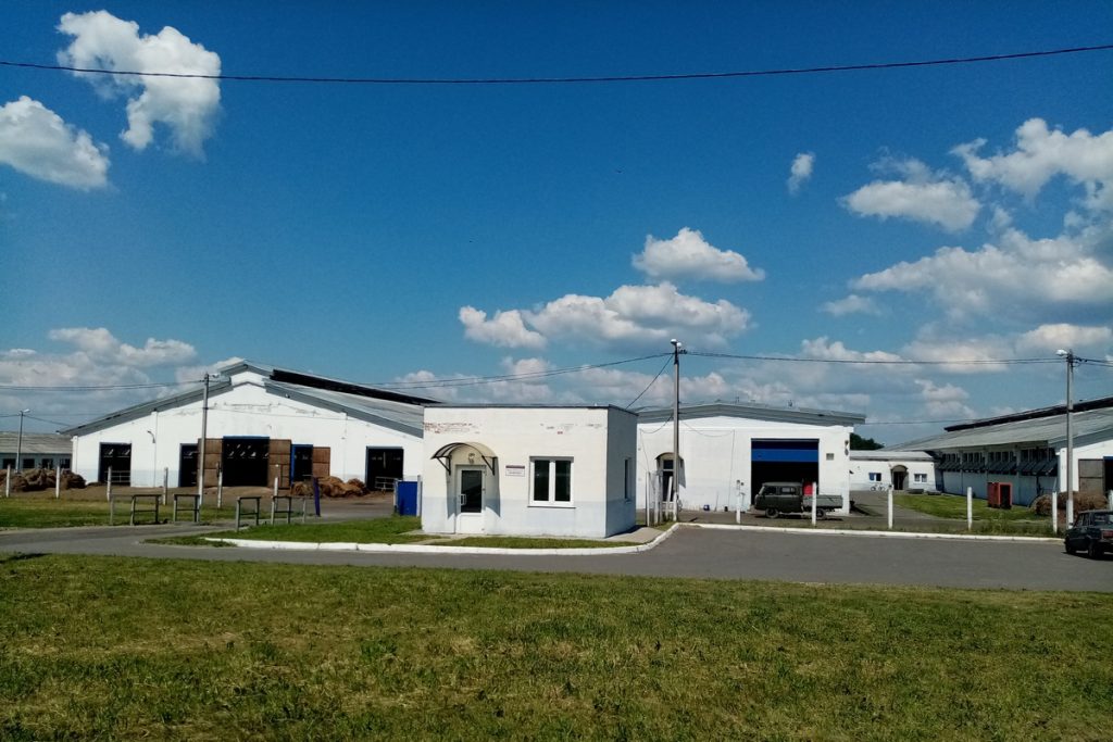 Производственная база ОАО «Погостский» в аг. Лешница