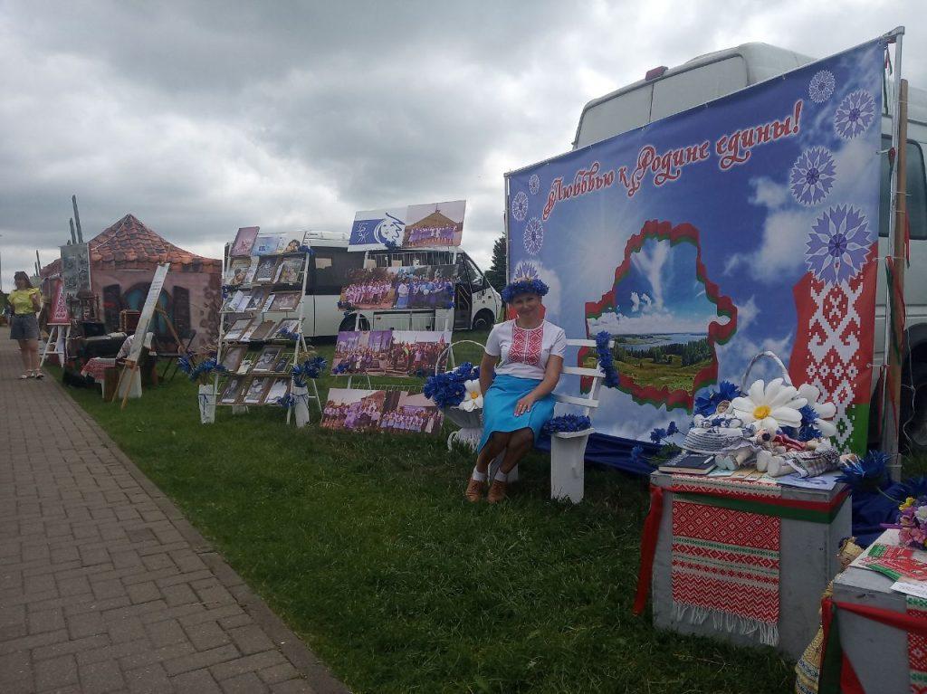 Мерч Героя, гигантские шахматы и Молодецкие яйца. Что презентует Солигорский район на Кургане Славы