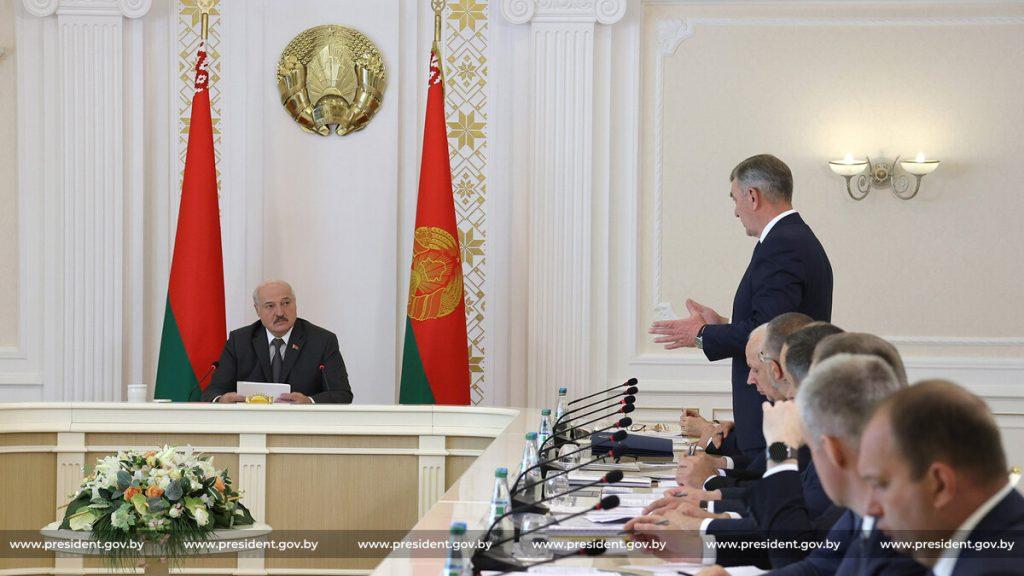 Совещание Лукашенко