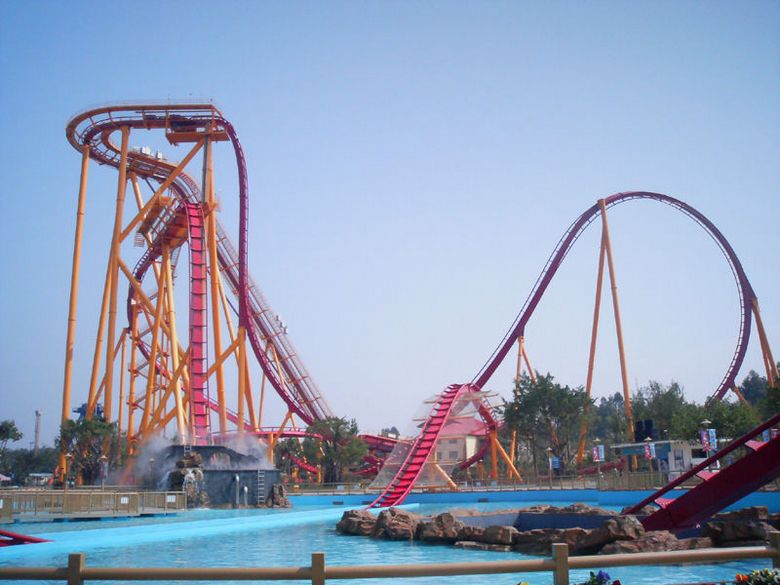 пасть бегемота Аквапарк Chimelong Water Park Пасть