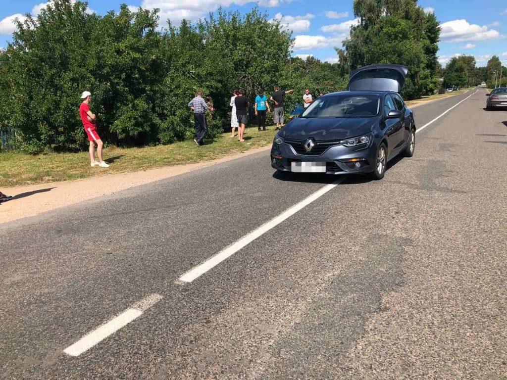 Мядель ДТП сбита девушка