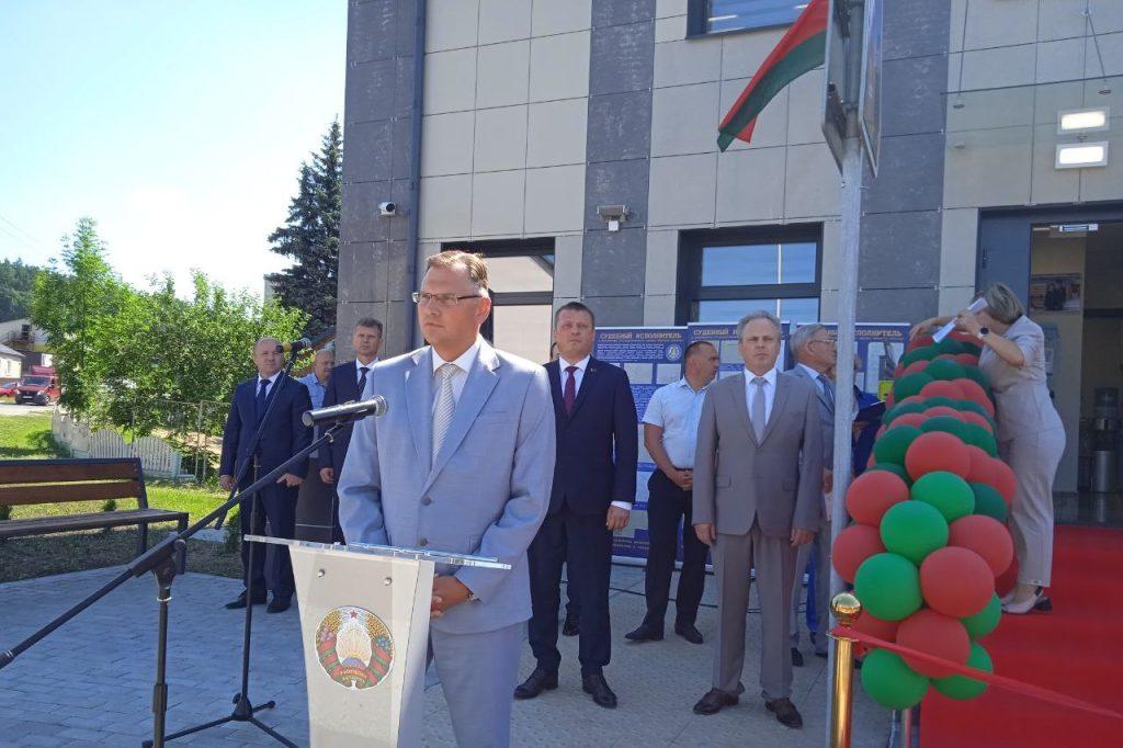 Новое здание отдела принудительного исполнения Логойск