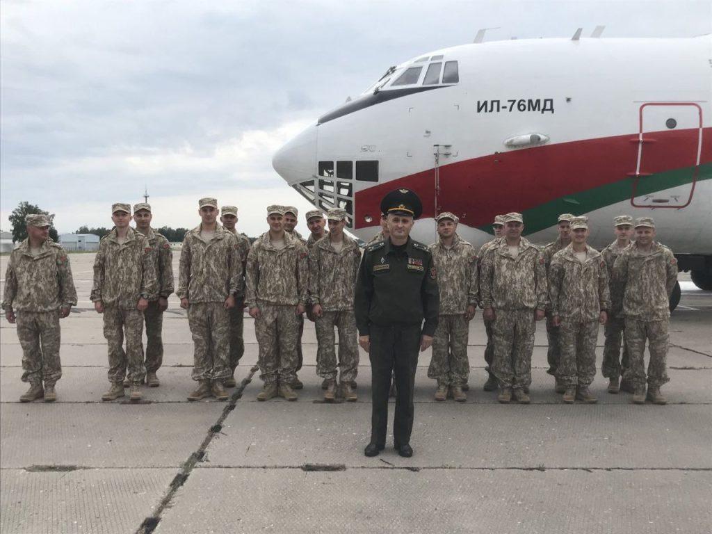 Военные спасатели Беларуси вылетели с аэродрома Мачулищи во Вьетнам
