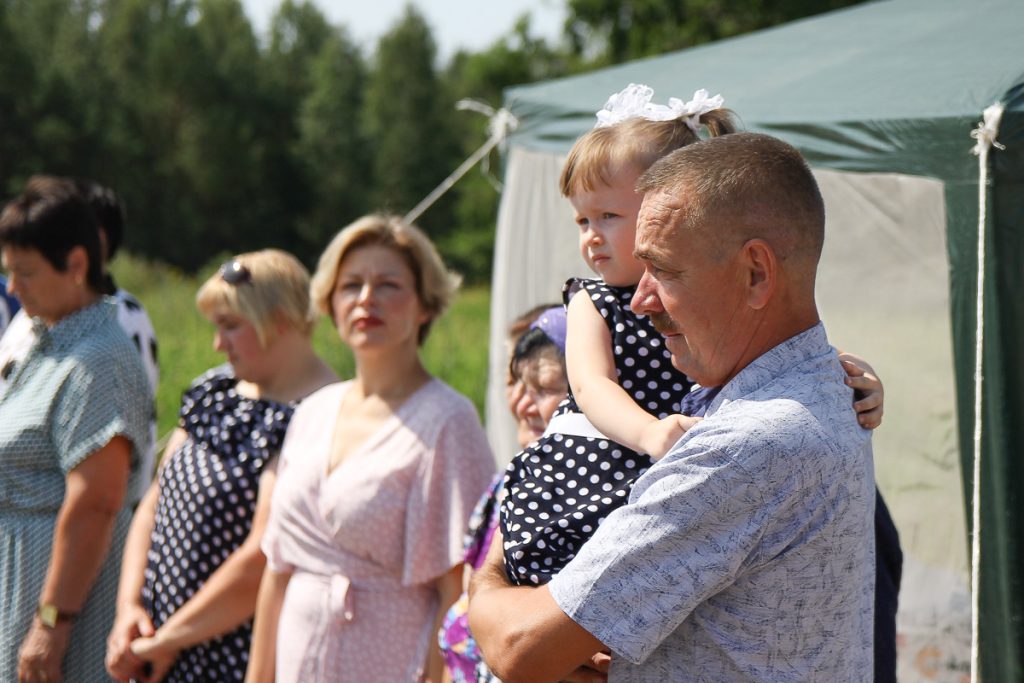 На уникальную встречу в Солигорском районе собрались родственники четырех семей