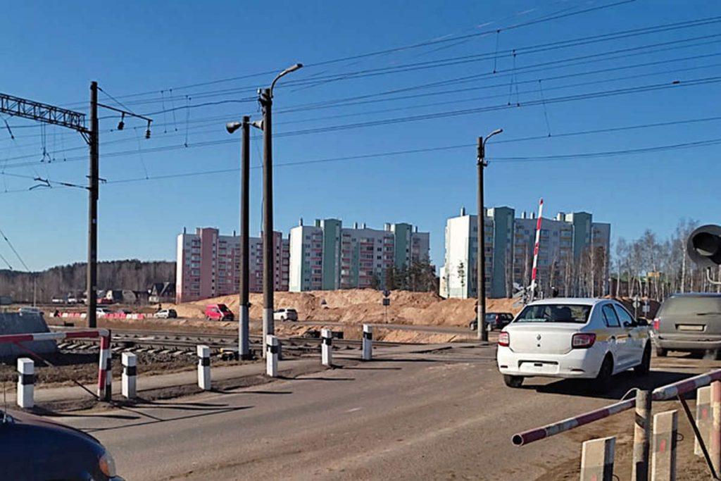 В Колодищах 10 августа на несколько часов закроют железнодорожный переезд