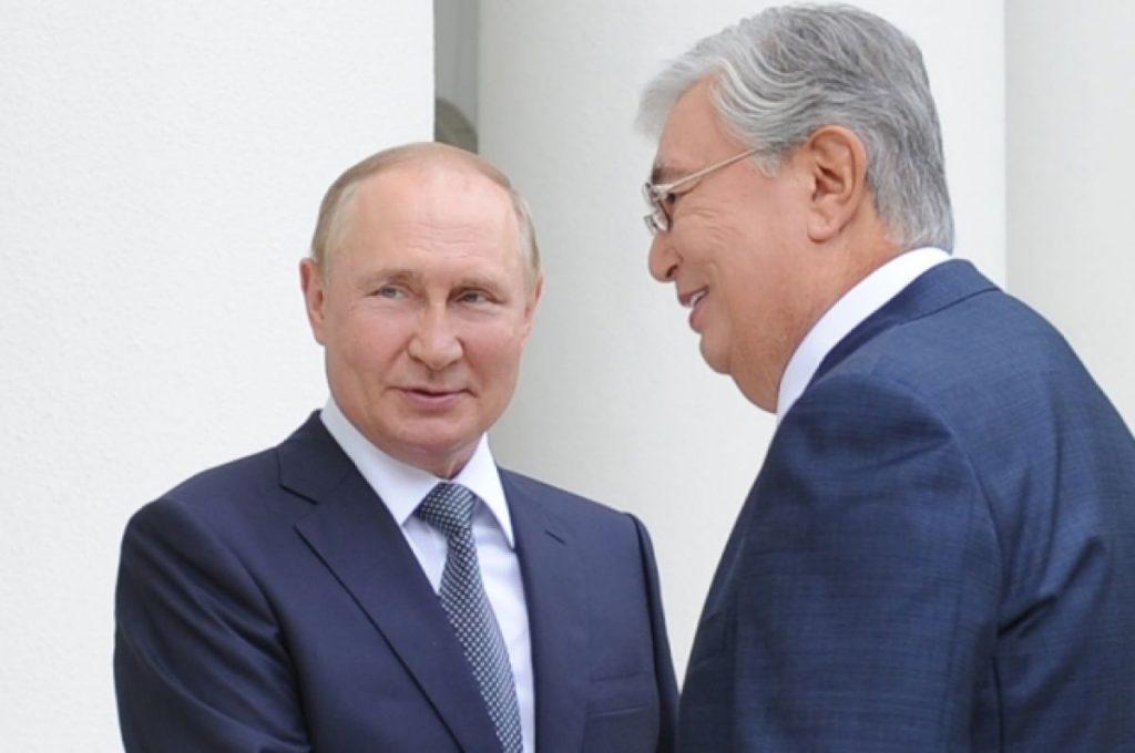 Токаев и Путин