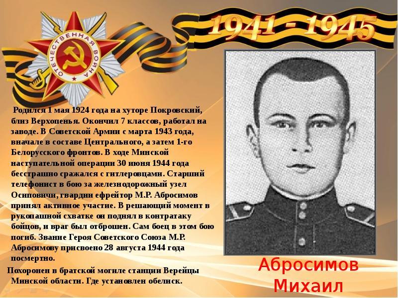 Михаил Абросимов