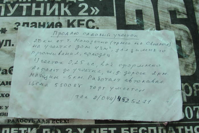Объявления