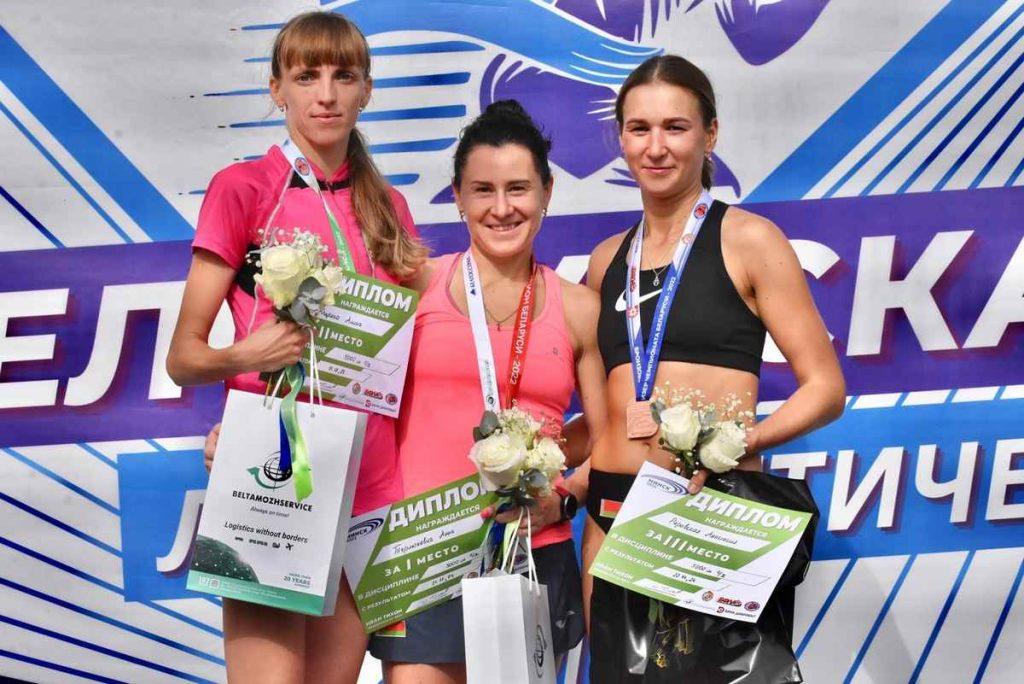 Легкоатлетка Терлюкевич с Минщины вновь стала чемпионкой страны в спортивной ходьбе