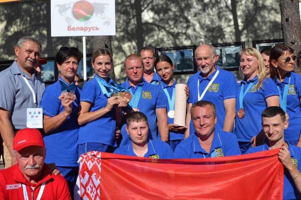 Сборная Беларуси завоевала 8 медалей на чемпионате мира по городошному спорту
