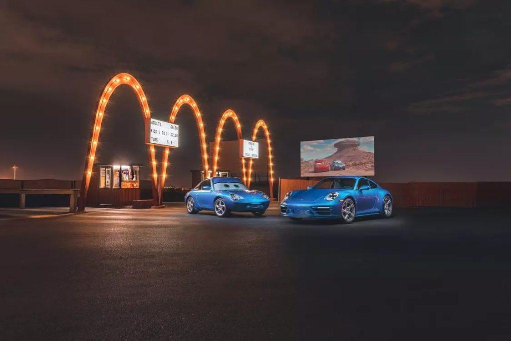 Porsche совместно с Pixar создал машину из мультфильма «Тачки»