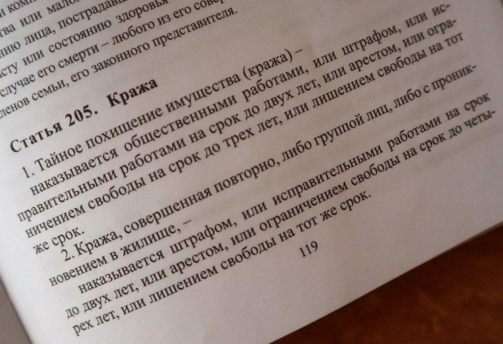 Статья 205 УК