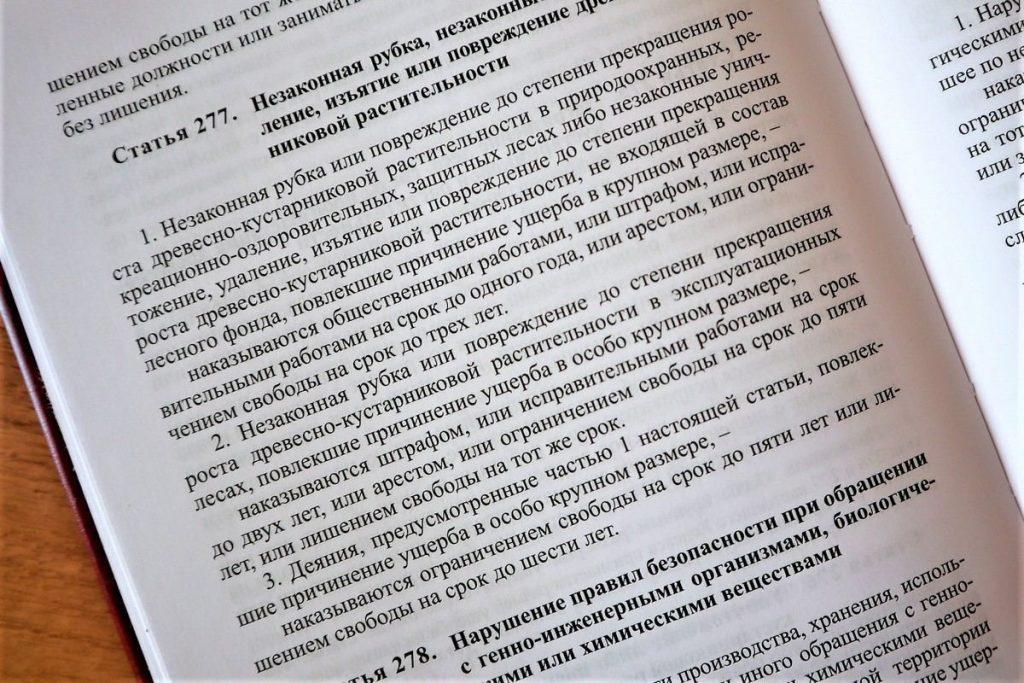 Статья 277 УК РБ