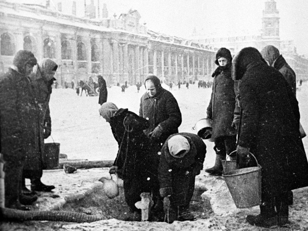 жители блокадного Ленинграда