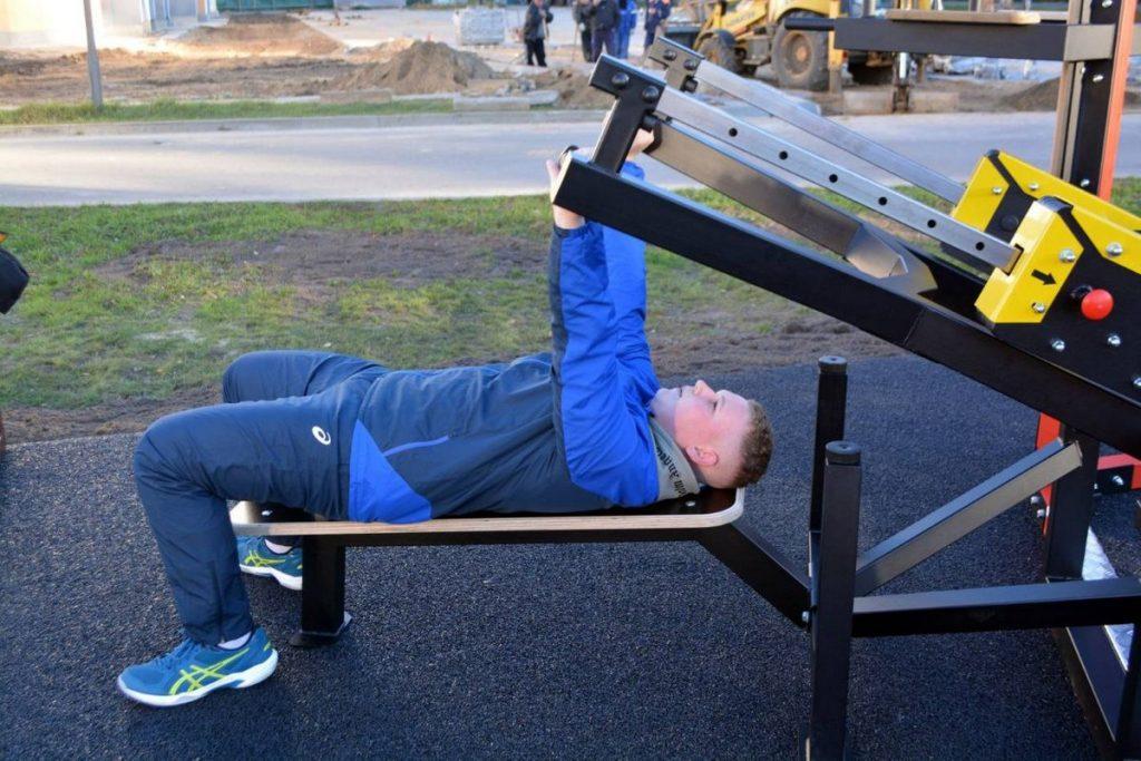 Спортплощадка в Старых Дорогах