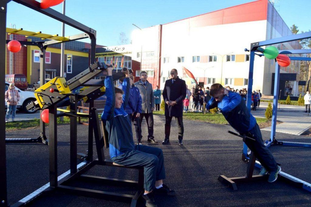 Спортплощадка в Старых Дорогах
