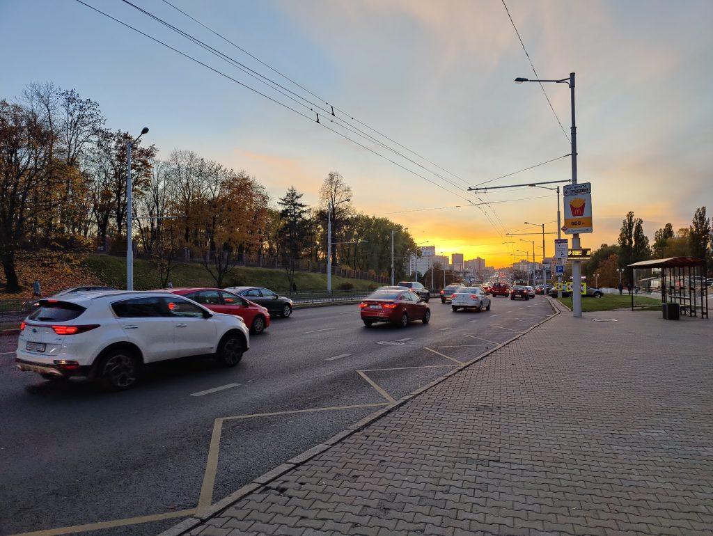 ФОТА ДНЯ: бліскучы гарызонт будучыні