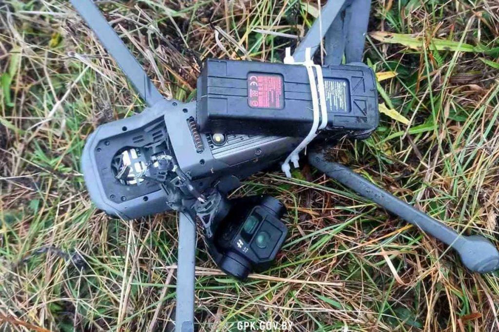 Белорусские пограничники сбили украинский беспилотник, оборудованный для разведки
