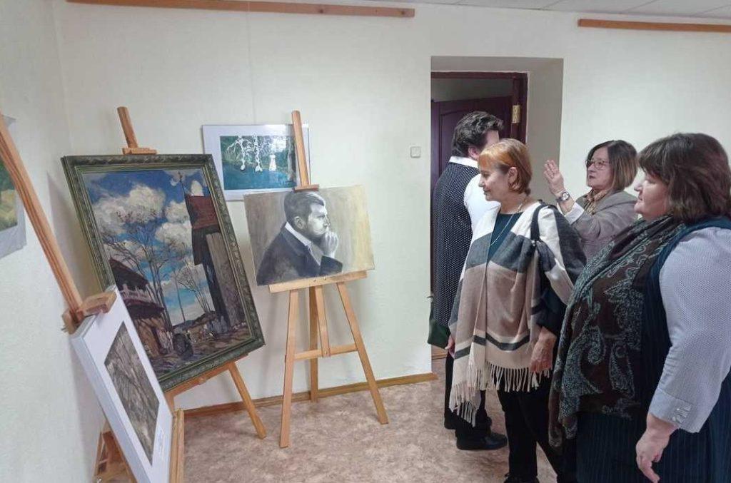 В Воложинском краеведческом музее открыли выставку к 152-летию живописца и графика Фердинанда Рущица