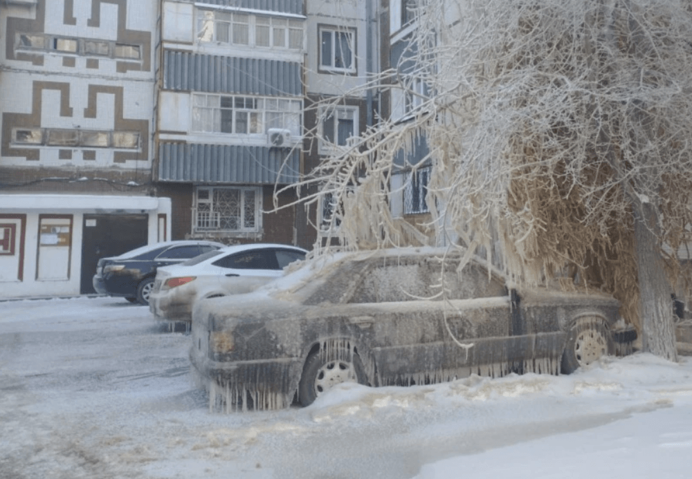 Улица в Казахстане