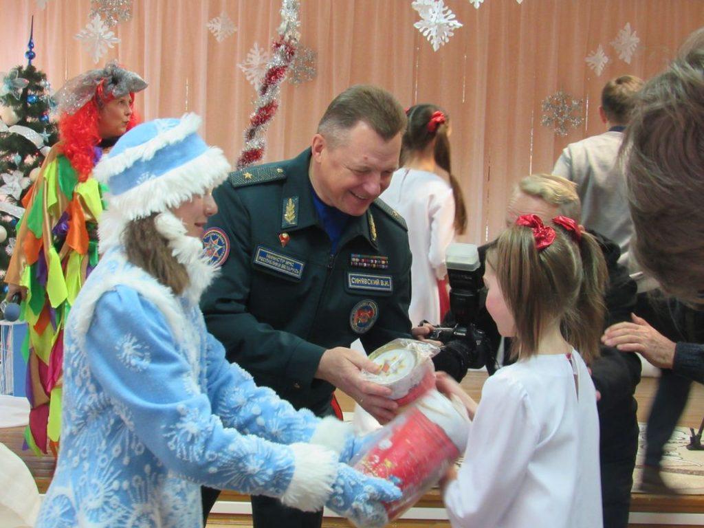 Министр ЧС в Молодечно