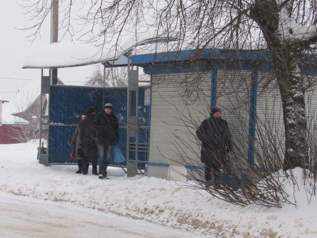 Молодечно снегопад