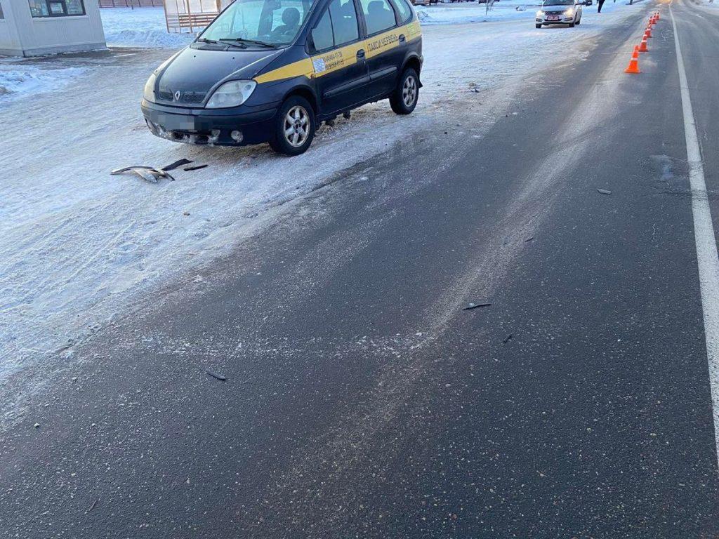 Водитель в Червене наехал на пешехода, а тот попал в больницу