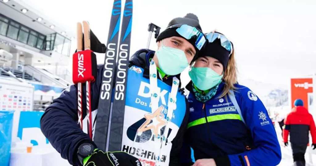 Смольский и Алимбекова выиграли сингл-микст на этапе чемпионата России