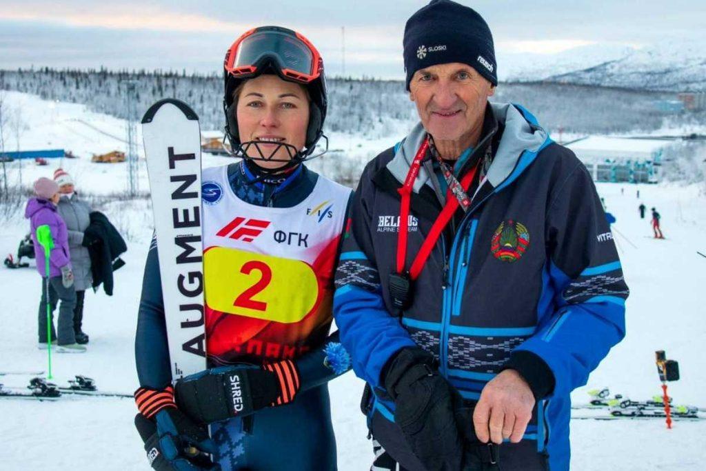 Белорусская горнолыжница Шканова выиграла бронзу на Кубке России