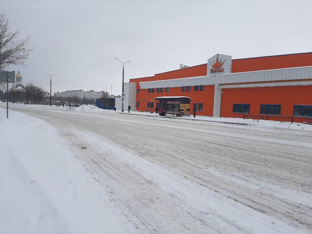 Солигорск снегопад
