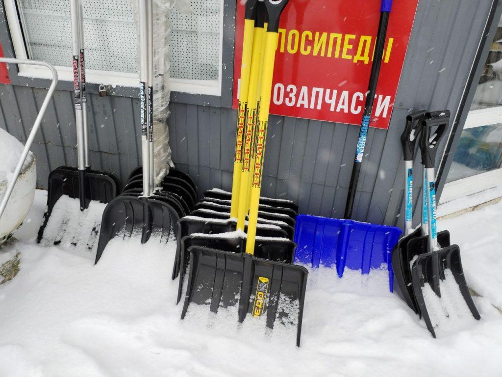 Логойск снегопад