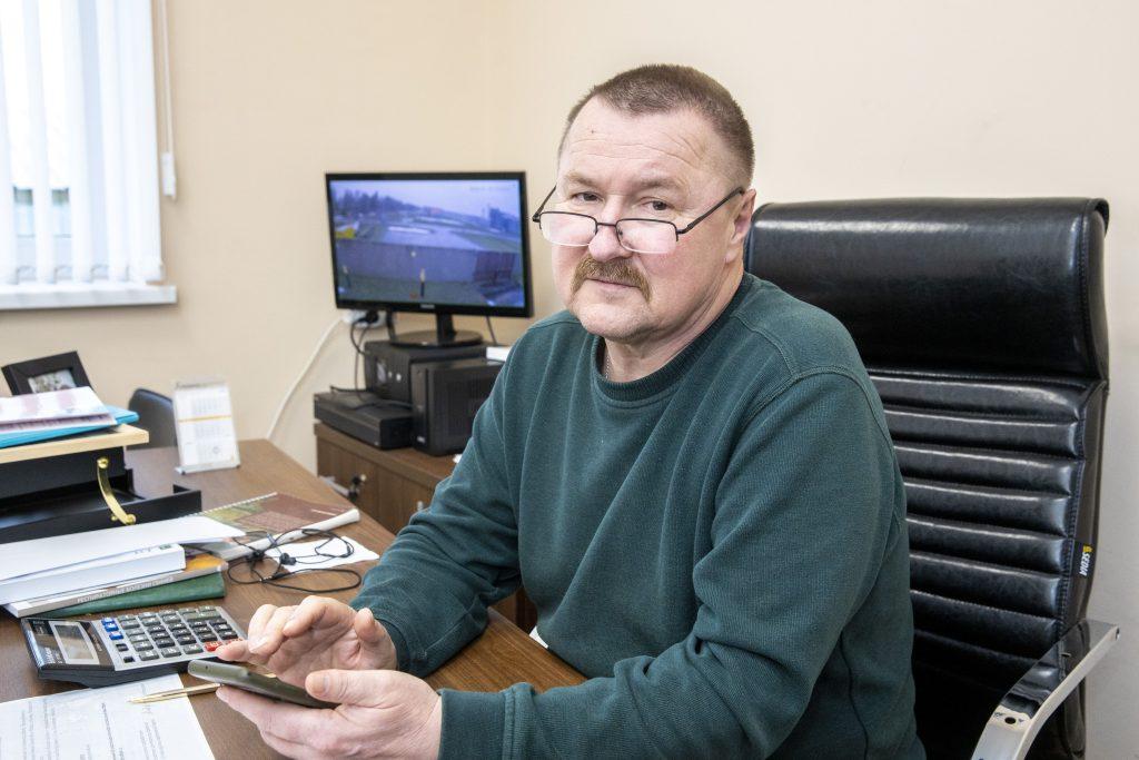 директор свинокомплекса Вячеслав Пухальский