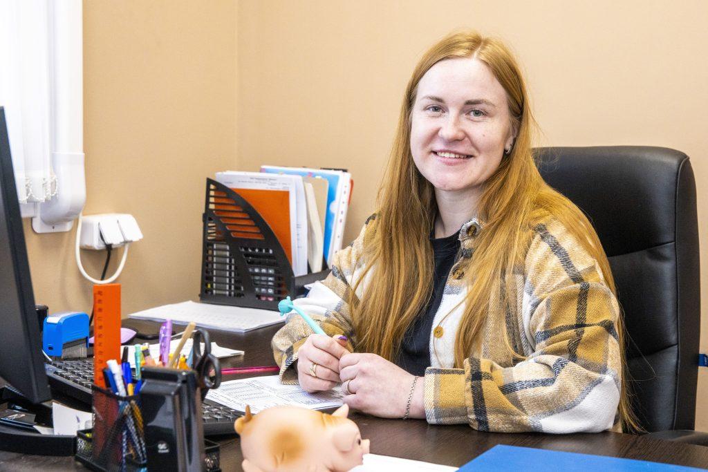 Начальник производства комбикормового завода Светлана Белова