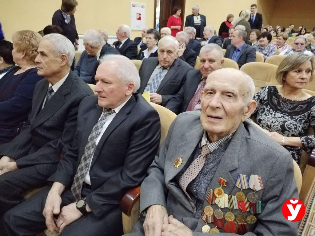 ветераны Логойск юбилей области