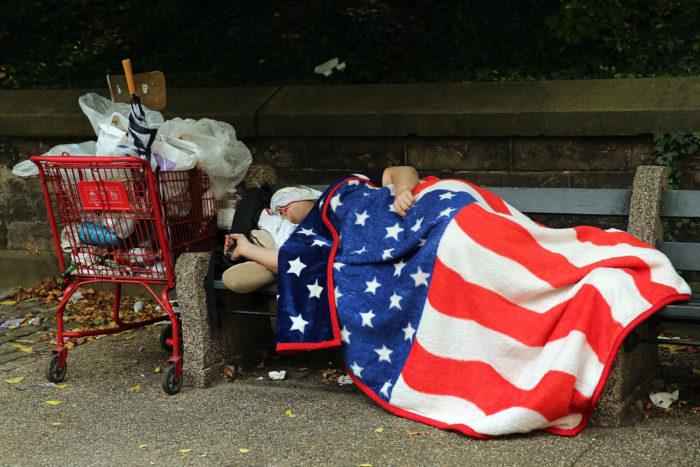 США бездомные