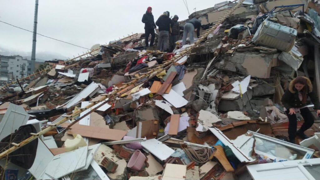 Землетрясение нашли белоруску