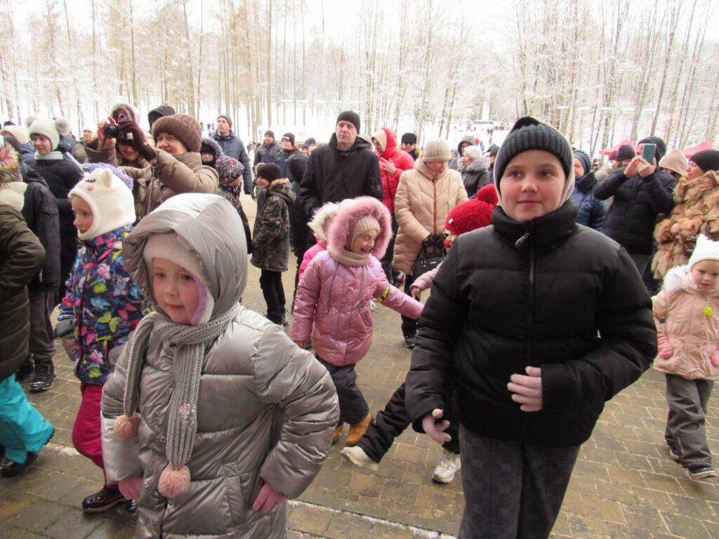 Фоторепортаж: в Молодечно отметили Масленицу