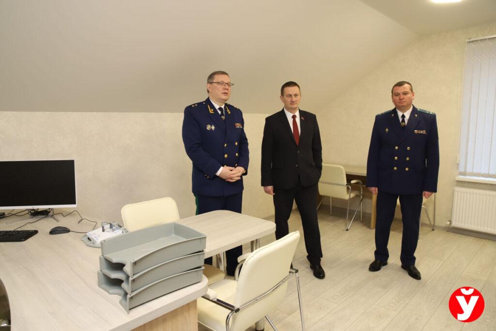 Турчин новое здание прокуратуры Марьина Горка