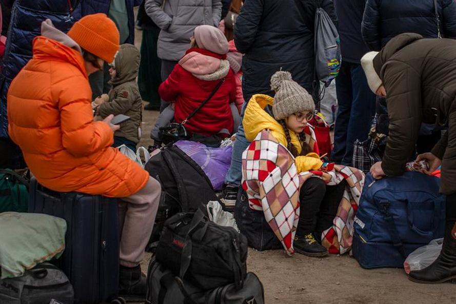 украинские беженцы
