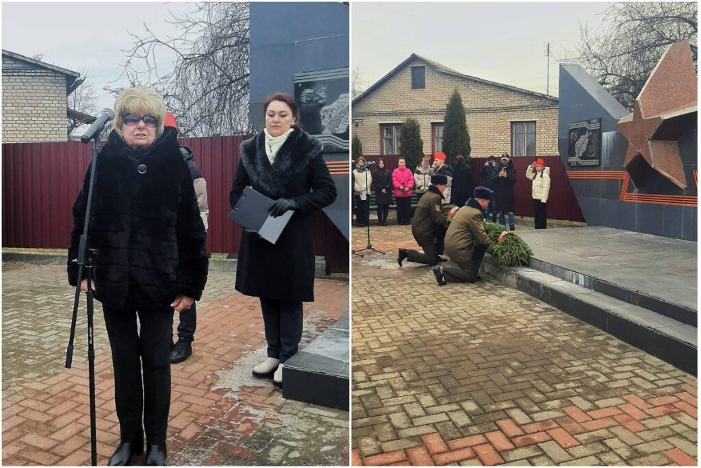 митинг в память воинов-интернационалистов в Столбцах